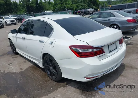 2016 Honda Accord Sport из США, поврежденный, VIN 1HGCR2F5XGA180207